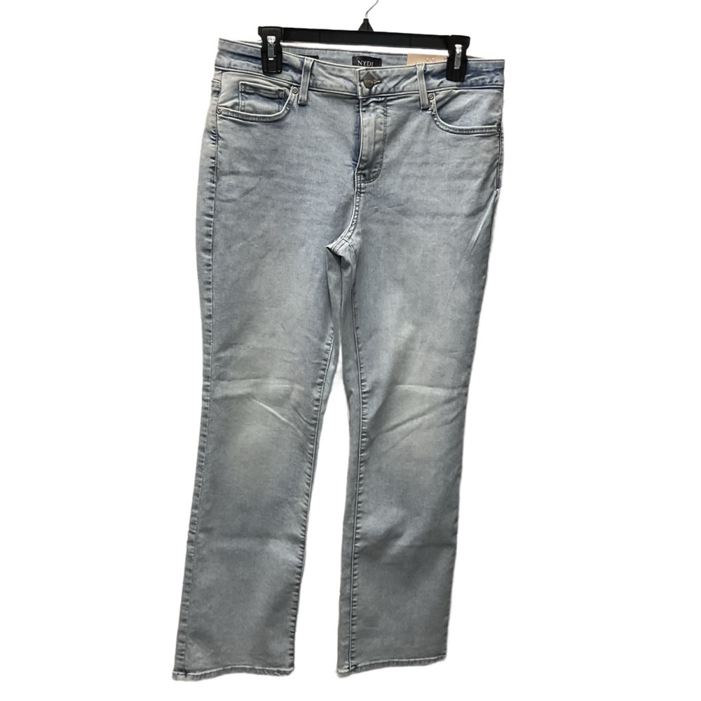 NWT NYDJ Blue Straight leg Jeans with Vintage-Inspired Fade